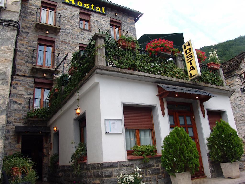 Hostal Pirineos Sarvisé Exterior foto